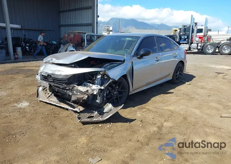 2024 Honda Civic Sport из США, поврежденный, VIN 2HGFE2F59RH522159